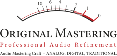 Logo unseres Kunden "Original Mastering"
