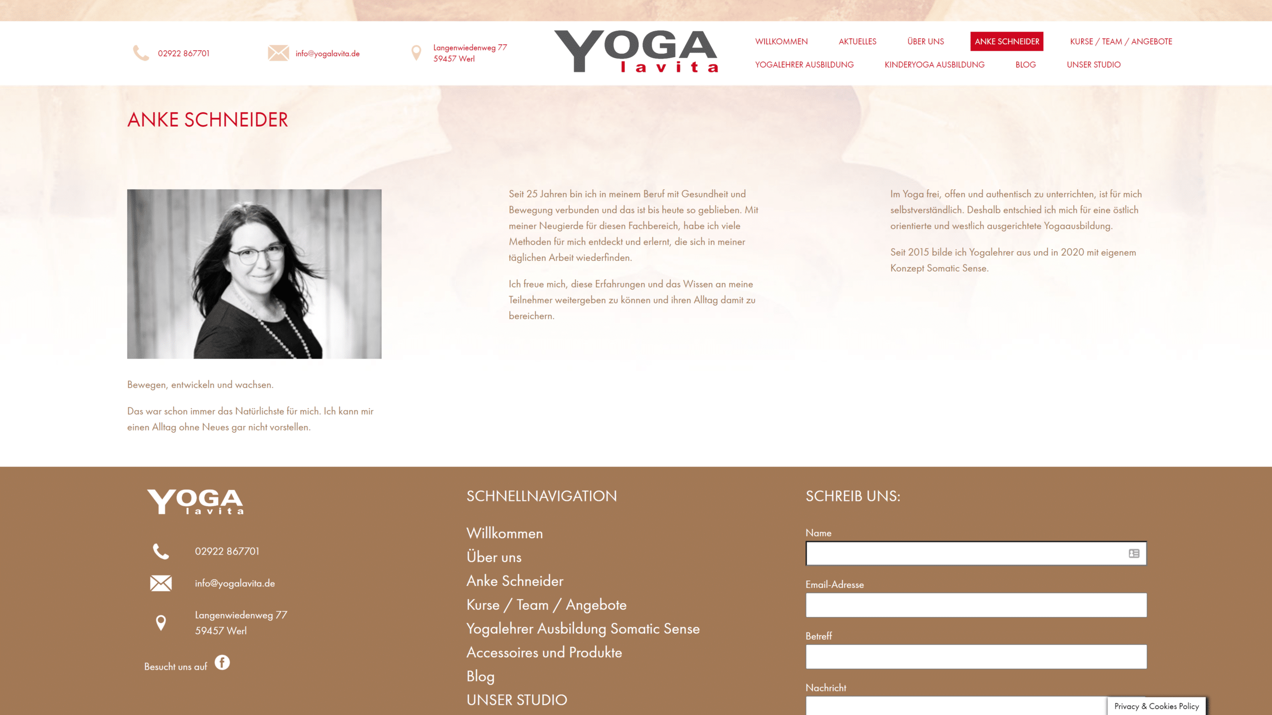 Weitere Ansicht auf dem Desktop von "Yogalavita"